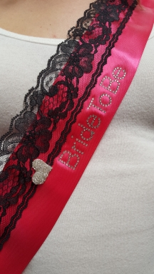 "Bride To Be" Bridal Party Sash
